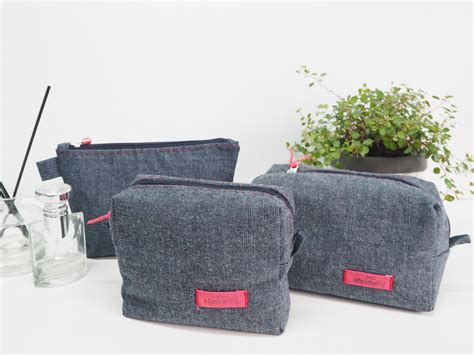 Косметичка из джинса - 89 фото