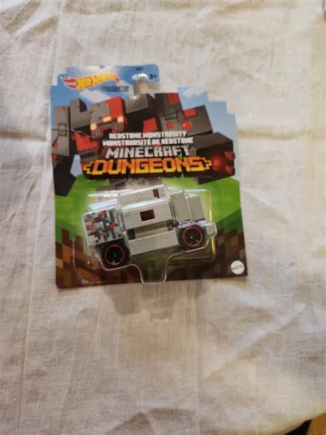 HOT WHEELS MINECRAFT DUNGEONS CHARACTER CARS REDSTONE MONSTROSITY Truck PicClick UK