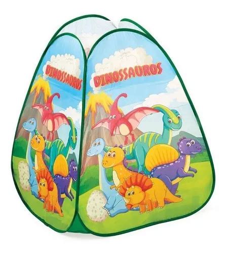 Toca Barraca Dobrável Pop Up Dinosauros 50 Bolinhas MercadoLibre