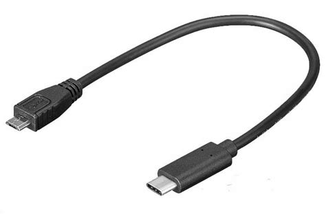 Kabel Przewód Usb C Usb Micro KrÓtki 20cm Sklep Opinie Cena W Allegro Pl