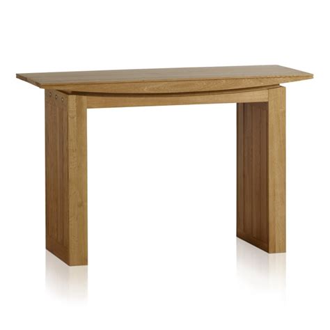 Tokyo Console Table In Natural Solid Oak Oak Furniture Land