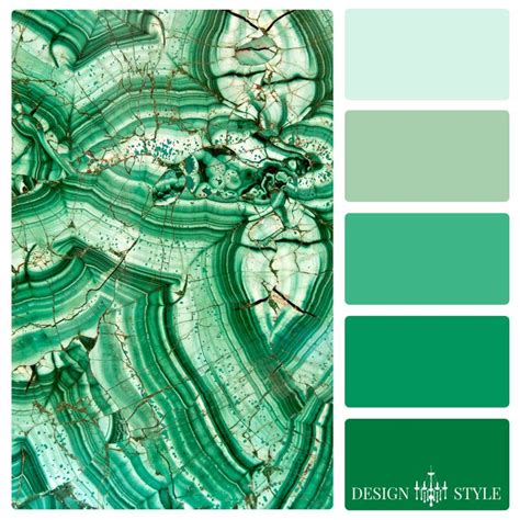 Shades Of Jade Color Inspiration Design Style Color Design