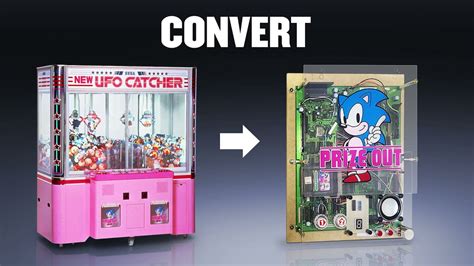 SEGA NEW UFO CATCHER I Made SONIC MUSIC PLAYER By CONVERT GamePCB