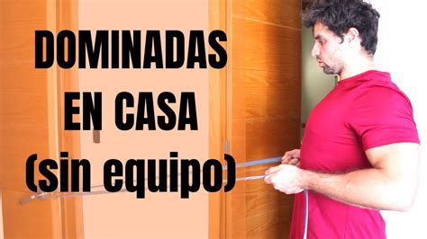 No Tienes D Nde Hacer Dominadas Te Ense O C Mo Hacer Pull Ups Sin