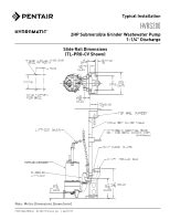 Pentair Pentair Hydromatic Hvr Series Automatic Grinder Pumps