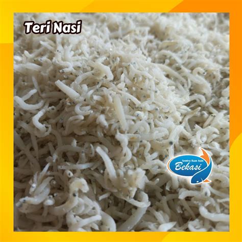 Jual Ikan Teri Nasi Putih Gram Shopee Indonesia