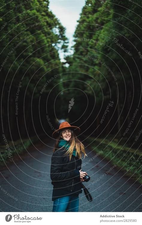 Woman With Map In Woods A Royalty Free Stock Photo From Photocase