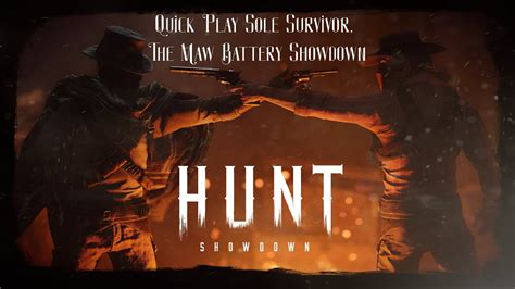 Hunt Showdown Sole Survivor In Quickplay Youtube