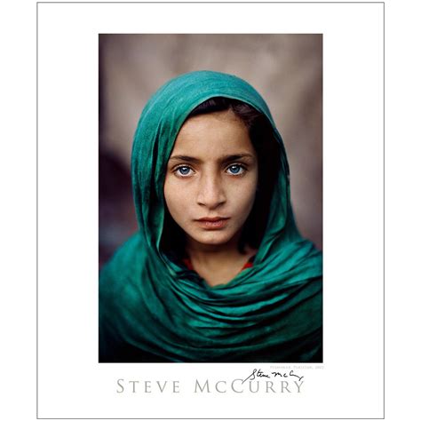 Steve McCurry Sharbat Gula, Peshawar, Pakistan (Hand signed), 2002