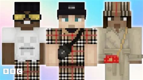 Burberry X Minecraft Check Out These Designer Video Game Collabs Bbc