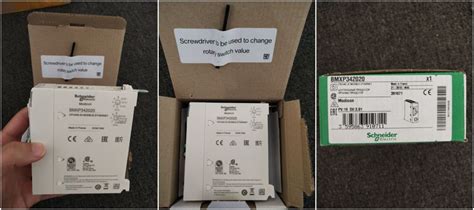 Schneider CPU Ethernet Module Modbus CPU340 20 Bmxp342020