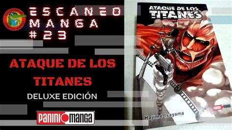 ATAQUE DE LOS TITANES DELUXE EDITION Llega El Nuevo Formato PANINI