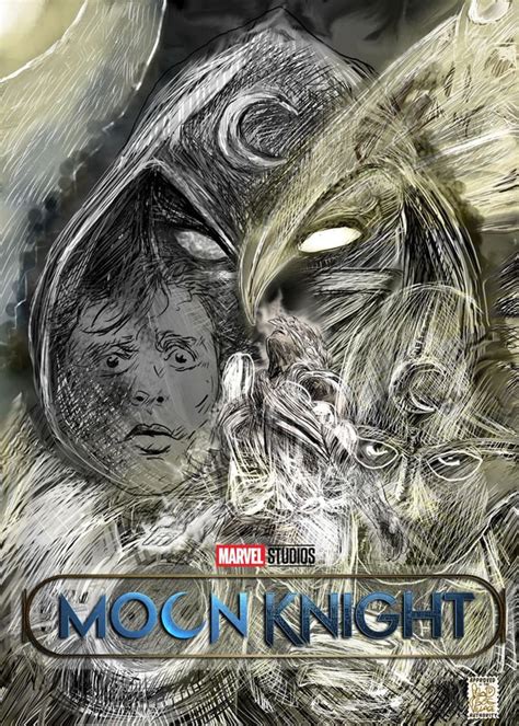 Moon Knight fan art by me done on Photoshop : r/MoonKnightMCU