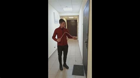 Открыл дверь через глазок - YouTube