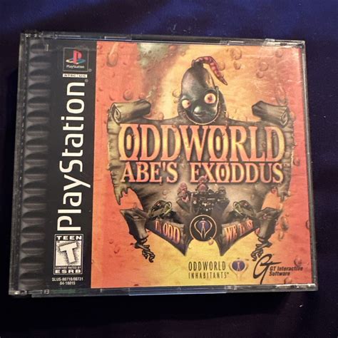 Oddworld Abe S Exoddus Sony Playstation With Oddworld Abes