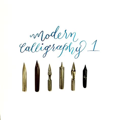 Modern Calligraphy Nibs Series 1 Etsy