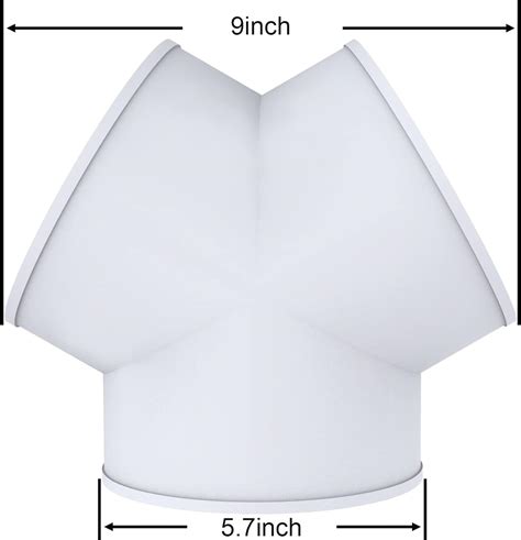 MyLifeUNIT 3 Way Duct Connector 6 Inch Duct India Ubuy