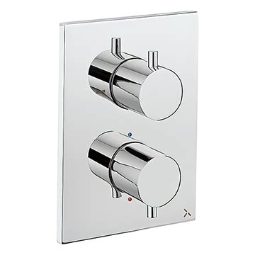 Crosswater Mpro Thermostatic Bath Shower Valve With Kit Outlets