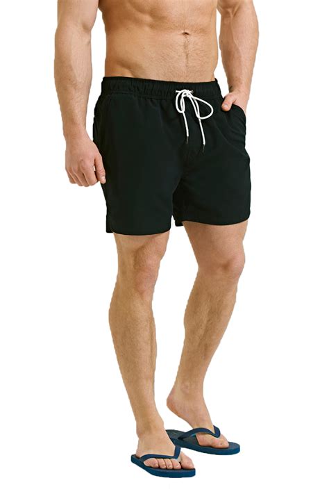 Mens Threadbare Swim Shorts Mesh Lined Knee Length Beach Board Swimming Trunks Ebay