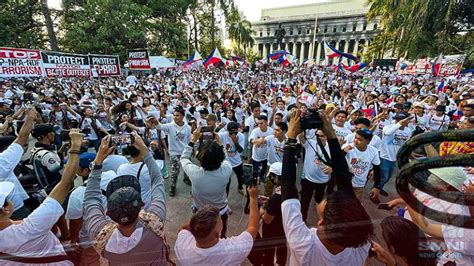 Th Day Ng Laban Kasama Ang Bayan Prayer Rally Umaapaw Ng Mga Tao