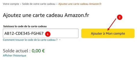 Comment Utiliser Une Carte Cadeau Amazon