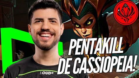 Loud Robo De Cassiopeia Top Rolou Penta Bootcamp Msi 2023 Youtube