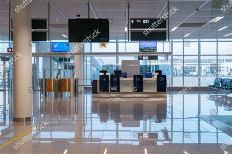 INTERIOR TERMINAL 2 K GATES AREA Editorial Stock Photo Stock Image