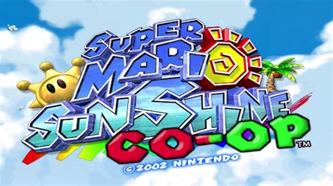 Super Mario Luigi Sunshine Co Op Complete Walkthrough 100 YouTube