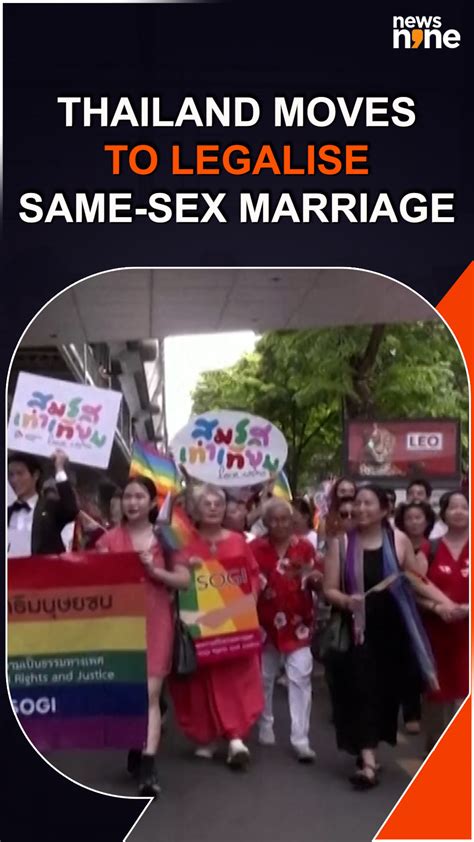 Thousands March For Pride As Thailand Moves To Legalise Same Sex