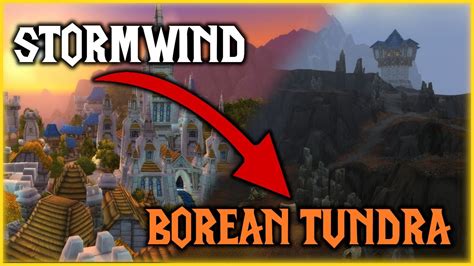 Stormwind To Northrend Borean Tundra Wotlk Youtube