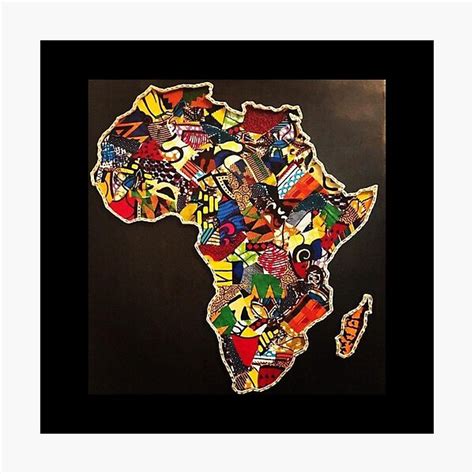 African Maps Africa African Map Maps Flag Country World