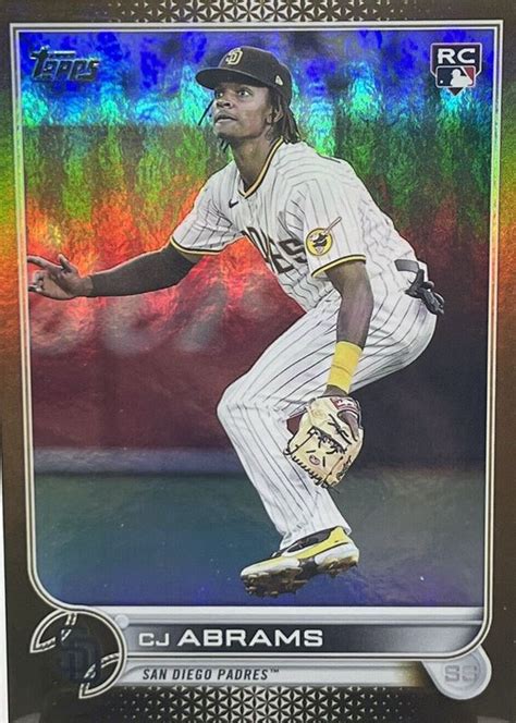 Cj Abrams Topps Update Gold Foil Us Price Guide Sports Card