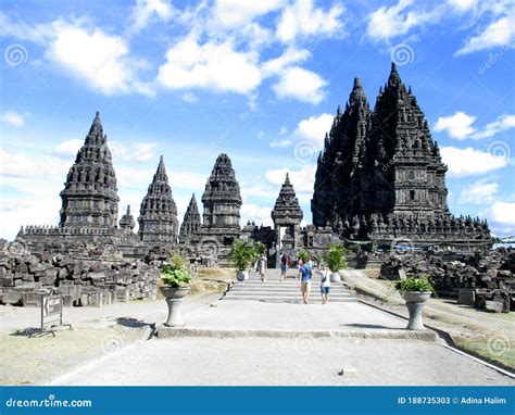 Prambanan Temple Or Rara Jonggrang One Of The Largest Hindu Temple At