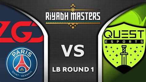 Psg Lgd Vs Quest Playoffs Elimination Riyadh Masters 2023 Dota 2