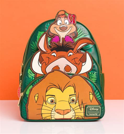 Loungefly Disney The Lion King Triple Pocket Mini Backpack