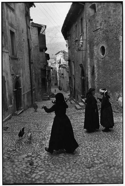 Scanno Abruzzo Italy By 1951 By Henri Cartier Bresson Magnum Photos