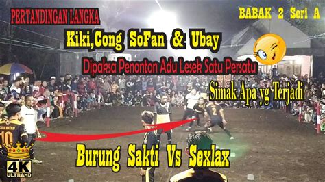 PENONTON PAKSA KIKI SOFAN UBAY LESEK Gobak Sodor Burung Sakti Vs