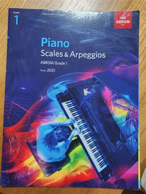 Abrsm Piano Grade 1 Scales And Arpeggios And Specimen Sight Reading Tests Hobbies And Toys Music