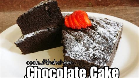 Soft Chocolate Sponge Cake Dark Chocolate Cake Recipe Youtube