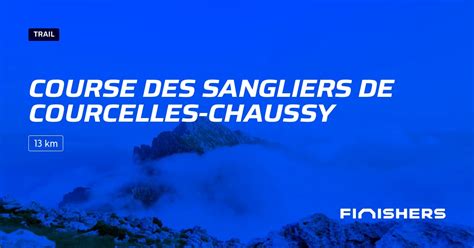 Course Des Sangliers De Courcelles Chaussy 2024 Parcours