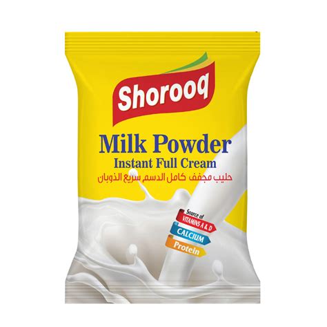 Shorooq Instant Full Cream Milk Powder Resilience Trading