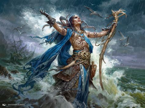 Lier Disciple Of The Drowned Mtg Art From Innistrad Midnight Hunt Set