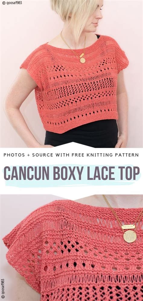 Knitted Crop Tops Ideas Free Patterns Free Crochet Patterns Knit Crop Top Pattern Summer Top