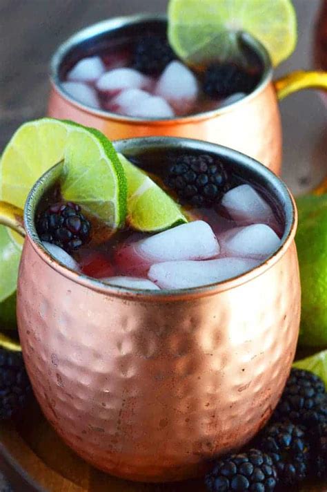 Blackberry Moscow Mule What The Fork