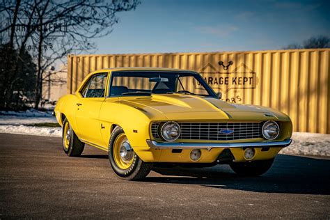 Real Deal Chevrolet Copo Camaro 1969 Shows Off Its Daytona Yellow