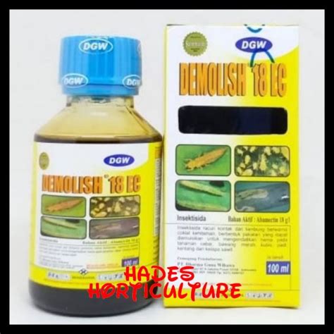 Jual Insektisida Demolis Ec Ml Shopee Indonesia