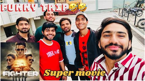 Fighter Movie Funny Vlog 🤣🤣 Bhai Maja Aa Gya 😆😆 By Nonstop 4yj Youtube