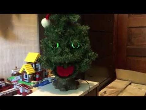 Gemmy Foot Douglas Fir The Talking Christmas Tree Youtube