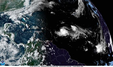 Tropical Storm Philippe Strengthens Slightly And Registers Sustained Winds Of 50 Miles Per Hour