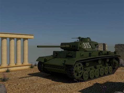 Panzer 3 3d Model